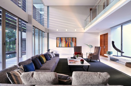 Residence in Graha Family Surabaya by Genius Loci - This residence in Surabaya designed by Genius Loci were photographed by Chendra Cahyadi photography. Enjoy this fabulous interior design of this residence.