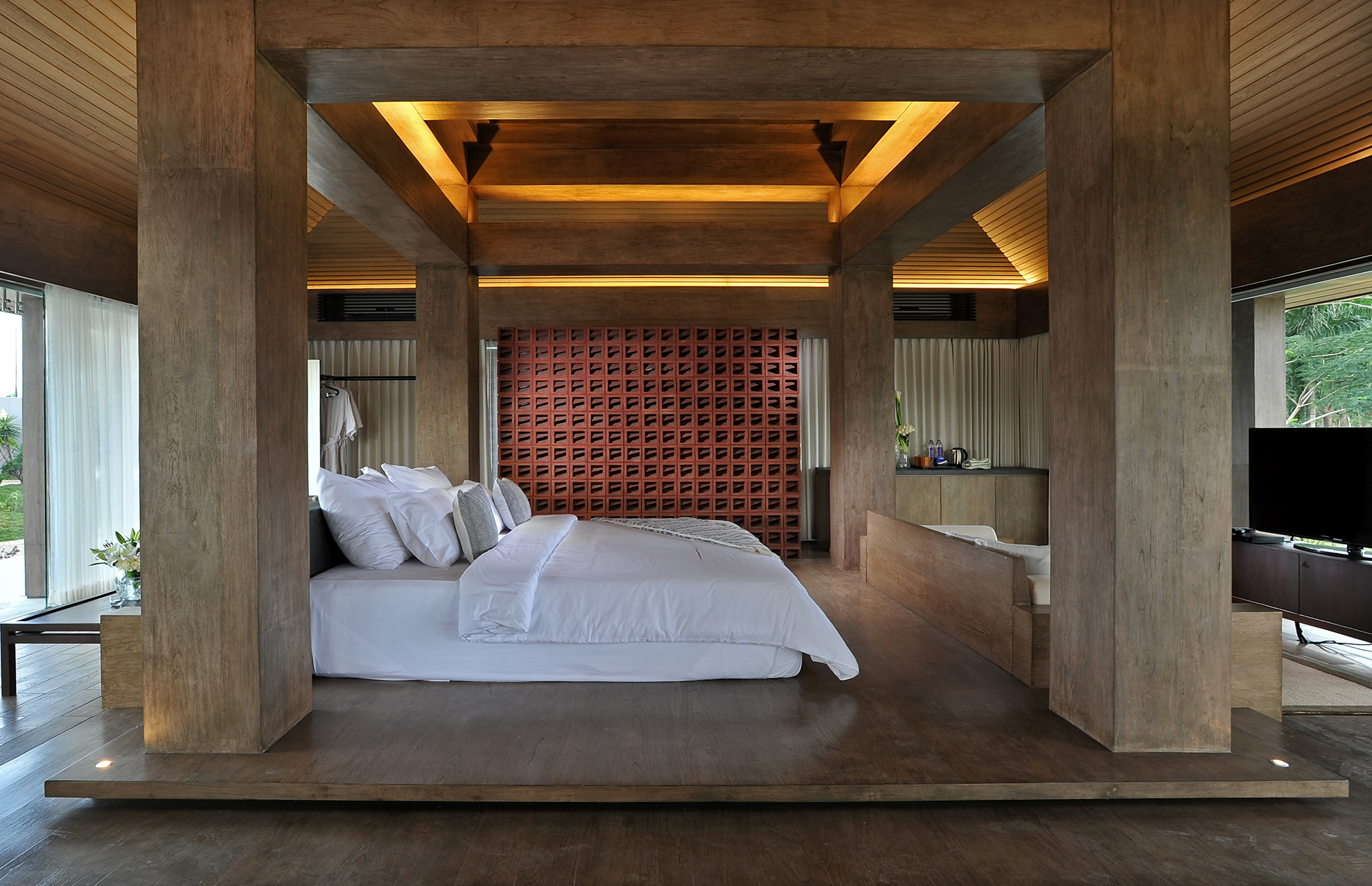 Djoglo Villas Hotel Interior And Architecture Photography Bali - Chendra Cahyadi photography took the hotel & resort photography of Djoglo Villas at Bali. Djoglo Villas taking the modern concept of djoglo, the style of building for a dwelling house in the Java area